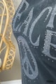 Taş Baskılı Asimetrik Kesim Tshirt