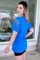 Taş İşlemeli Lazer Kesim Tshirt