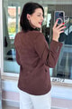 Tek Düğmeli Blazer Süet Ceket
