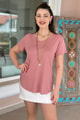 V Yaka Bambu Basic Tshirt