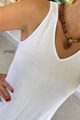 V Yaka Sıfır Kol Tshirt