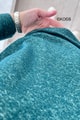 V Yaka Yarasa Kol Yumoş Triko Bluz