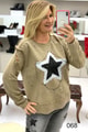Yıldız Baskılı Sweat Shirt