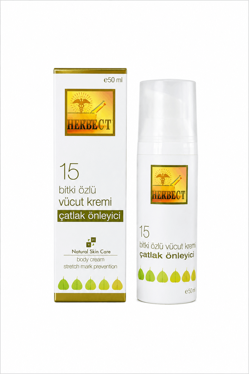 15 Bitki Özlü Çatlak Önleyici Vücut Kremi 50 ml