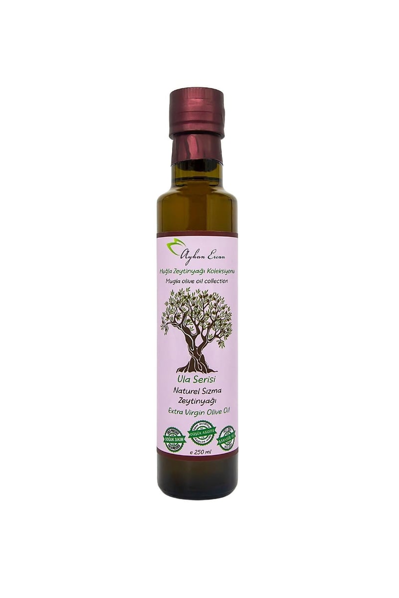 Ayhan Ercan Muğla Ula Serisi Soğuk Sıkım Zeytinyağı 250 ml