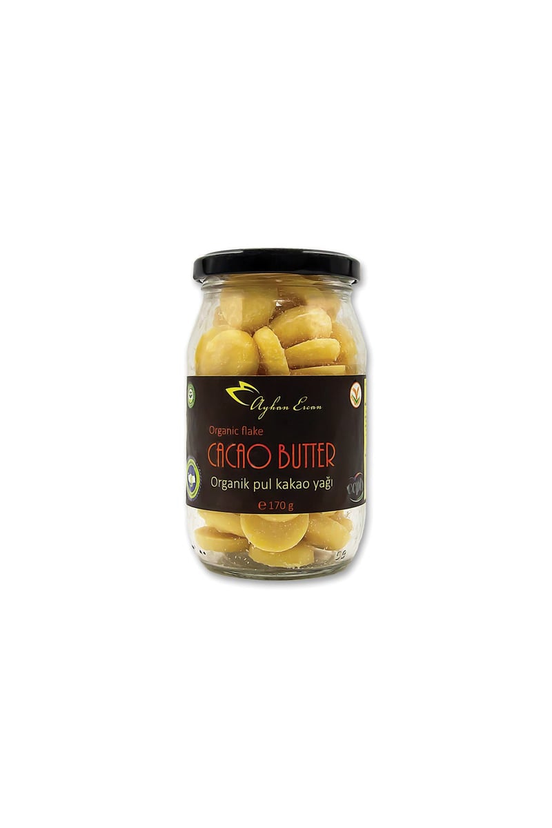 Ayhan Ercan Organik Cacao Butter Wafer Flake 170g
