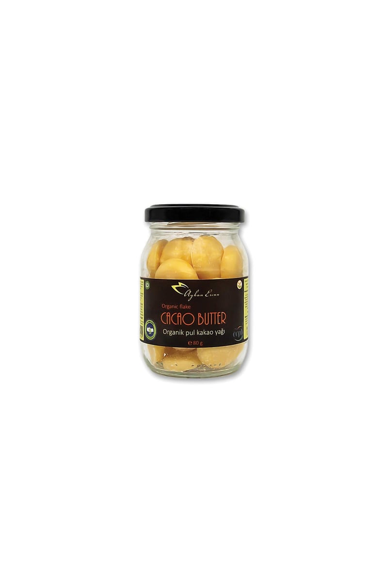 Ayhan Ercan Organik Cacao Butter Wafer Flake 80g