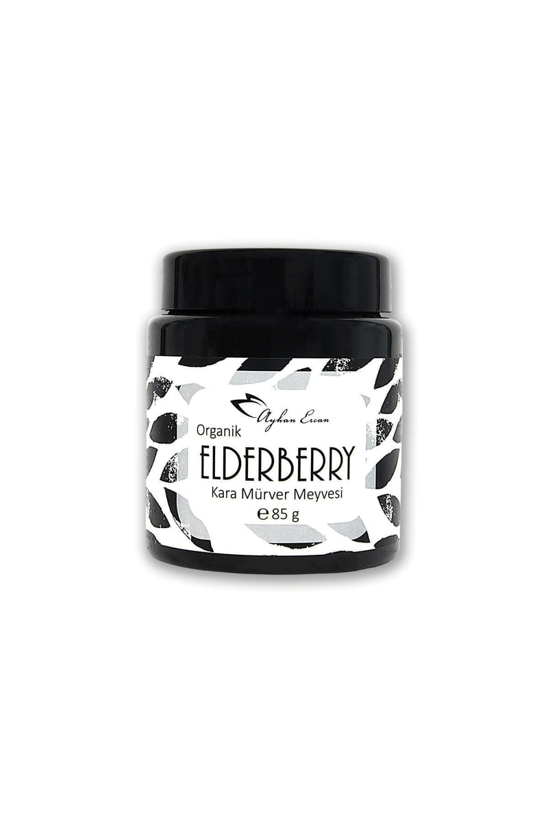 Ayhan Ercan Organik Kara Mürver Meyvesi Tozu 85 g