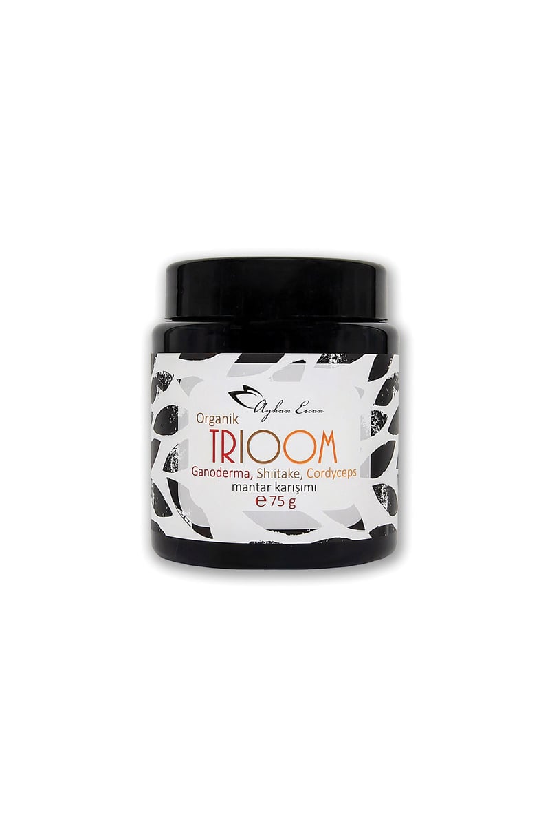 Ayhan Ercan Organik Trioom Mantar Karışımı (Ganoderma, Shiitake, Cordyceps) 75g