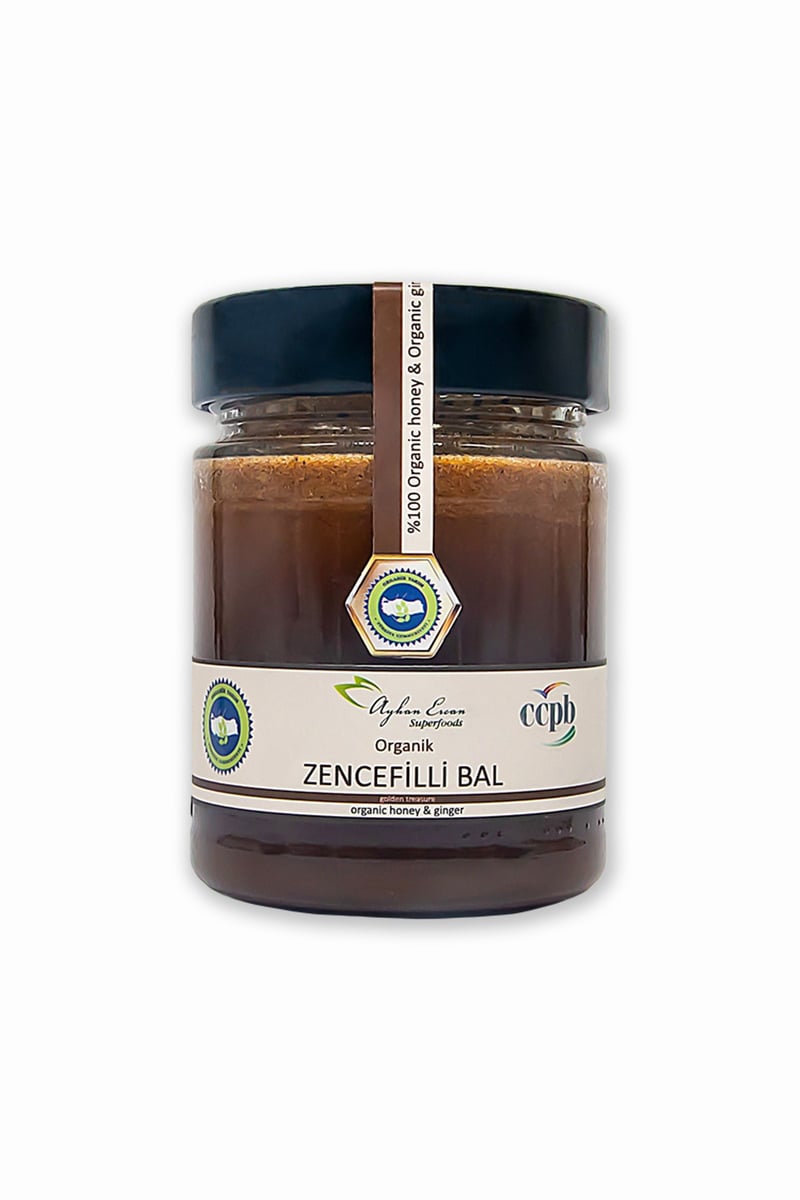 AYHAN ERCAN Organik Zencefilli Bal 330g