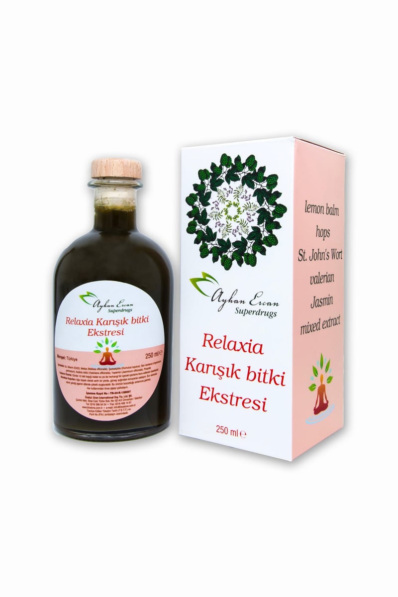 AYHAN ERCAN Relaxia Karışık Bitki Ekstresi 250ml