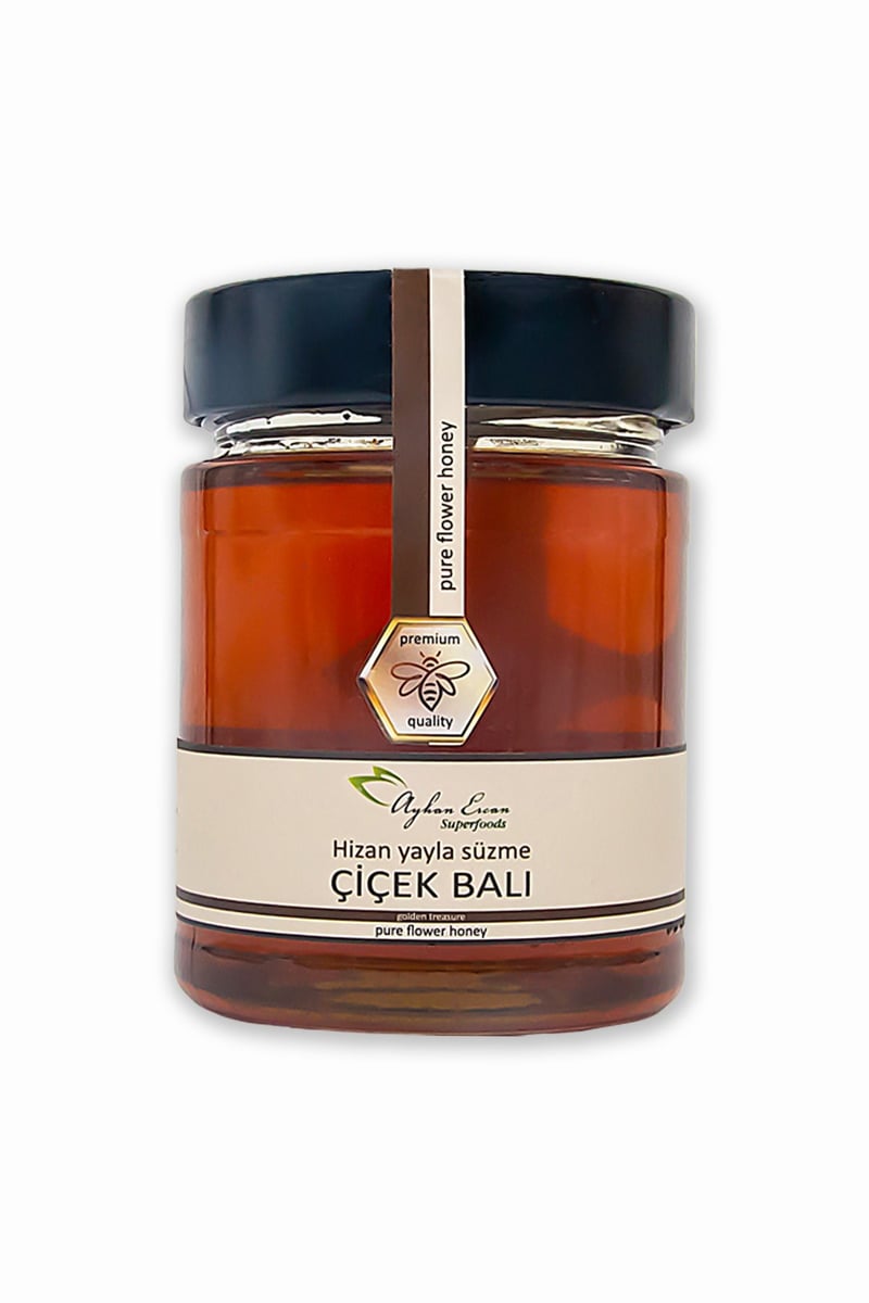 AYHAN ERCAN Superfoods Hizan Yayla Süzme Çiçek Balı 350g