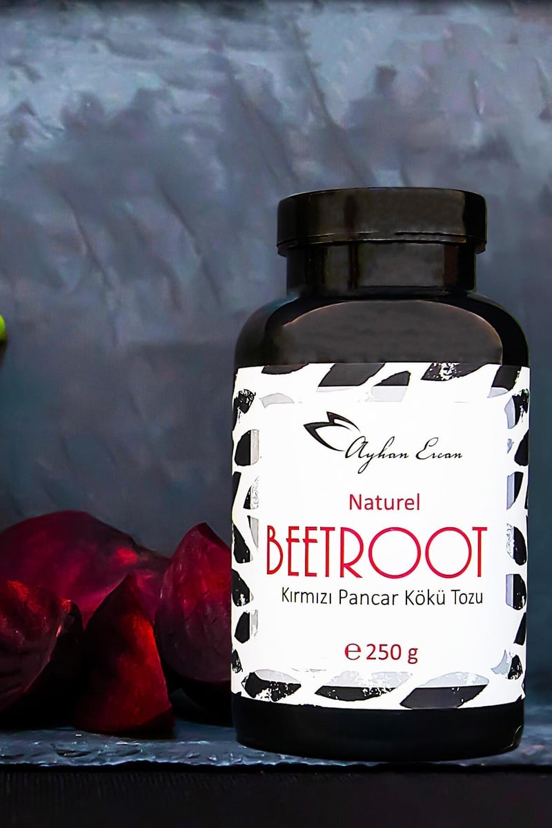 Beetroot Kırmızı Pancar Kökü Tozu 250 G