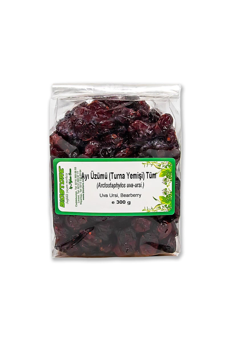 BIO STORE Ayı Üzümü (Cranberry) Tüm 300 g