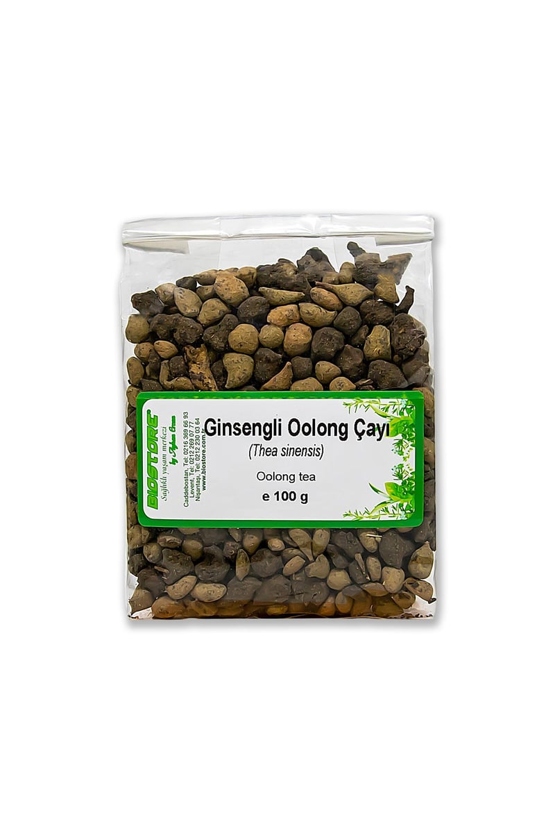 BIO STORE Ginseng Ekstraktlı Oolong Çayı 100 g