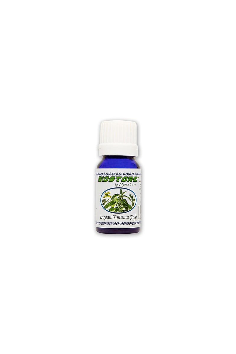 BIO STORE Isırgan Tohumu Yağı Soğuk Sıkım 10 ml