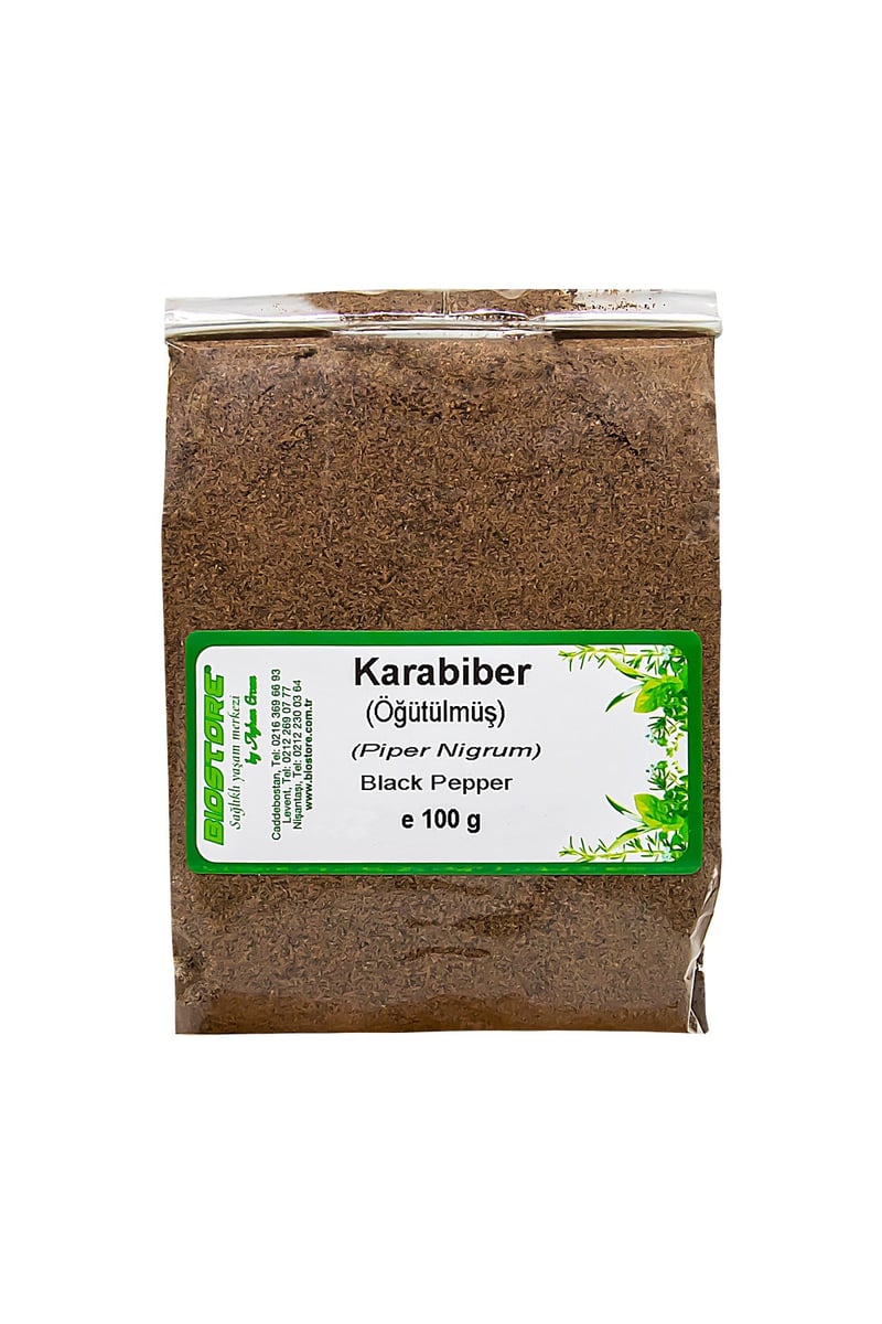 BIO STORE Karabiber Öğütülmüş 100 g