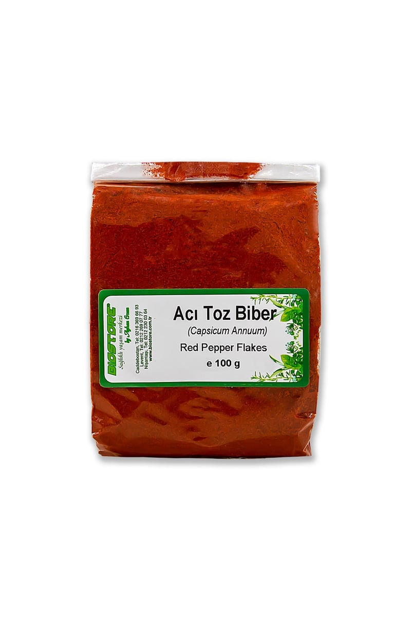 BIO STORE Öğütülmüş Acı Biber 100 g