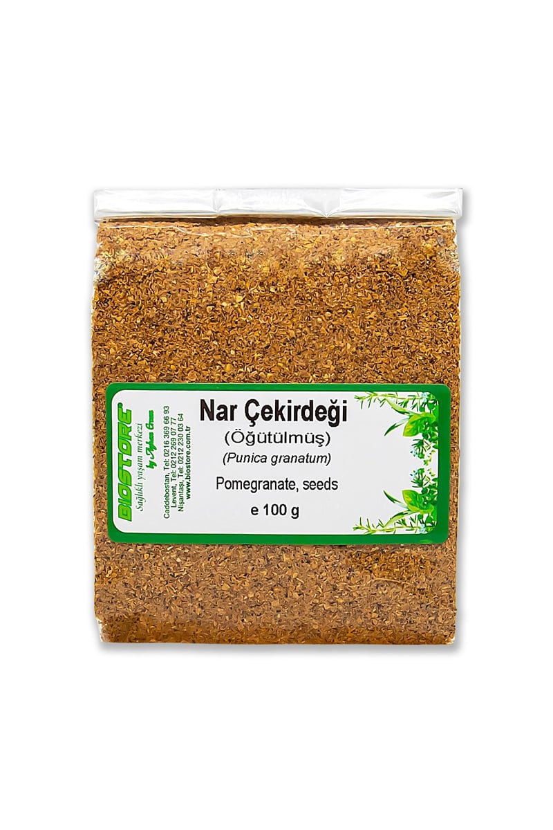 BIO STORE Öğütülmüş Nar Çekirdeği 100 g