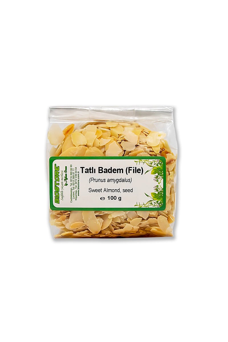 BIO STORE Tatlı Badem File 100 g