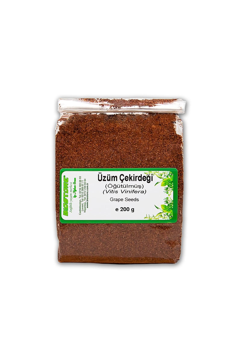 BIO STORE Üzüm Çekirdeği Öğütülmüş 200 g