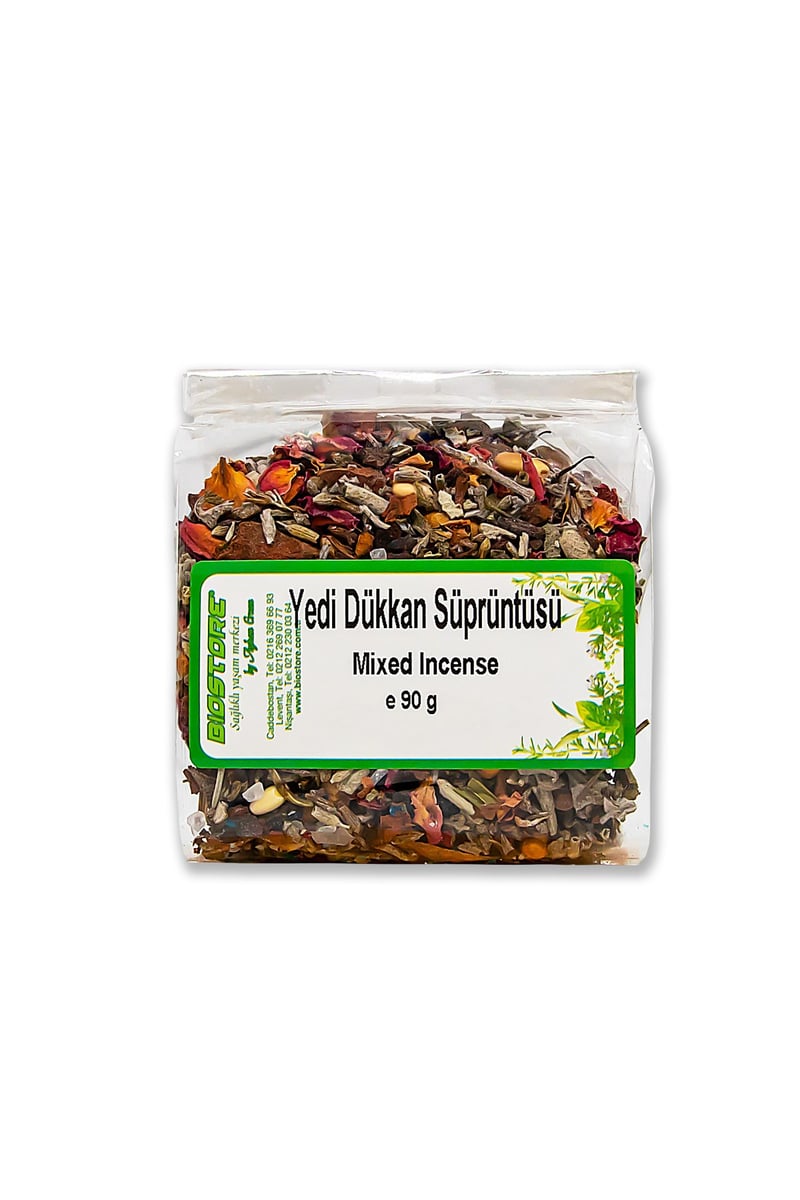 BIO STORE Yedi Dükkan Süprüntüsü (Doğal Tütsü) 90 g