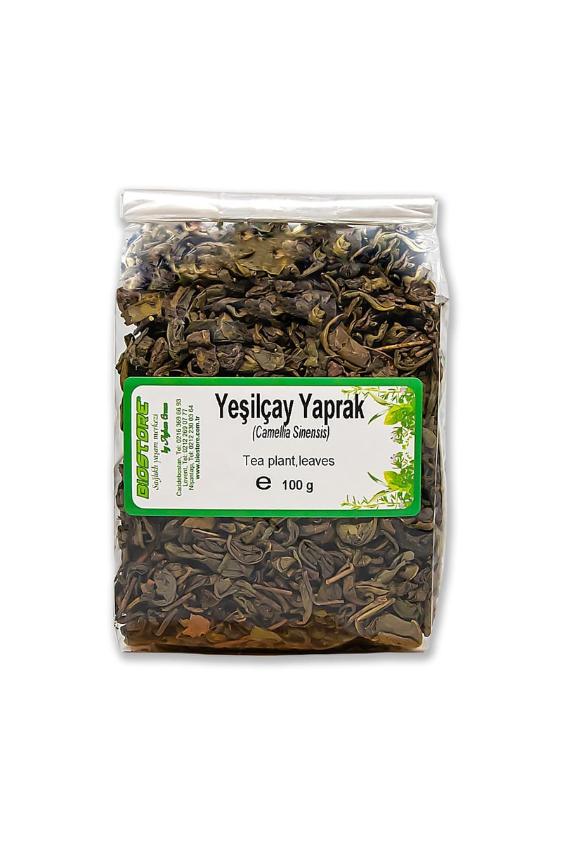 BIO STORE Yeşil Çay Yaprak 100g