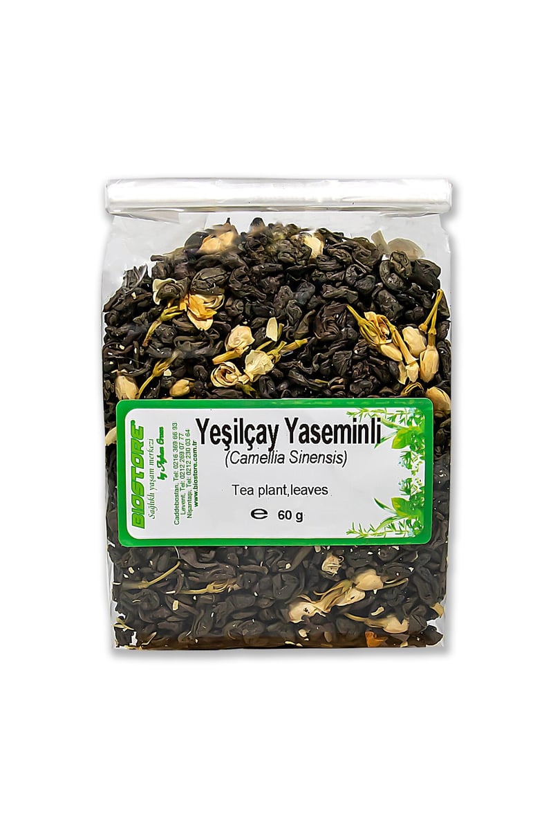 BIO STORE Yeşil Çay Yaseminli 60 g