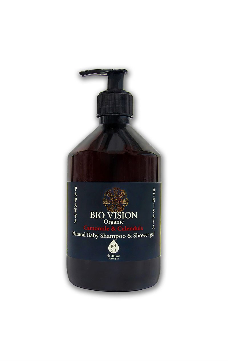 BIO VISION Organic Papatya&Aynısafa Bebek Şampuanı 500ml