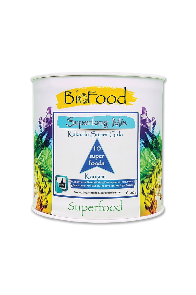 BIOFOOD Superlong Mix Kakaolu 200g