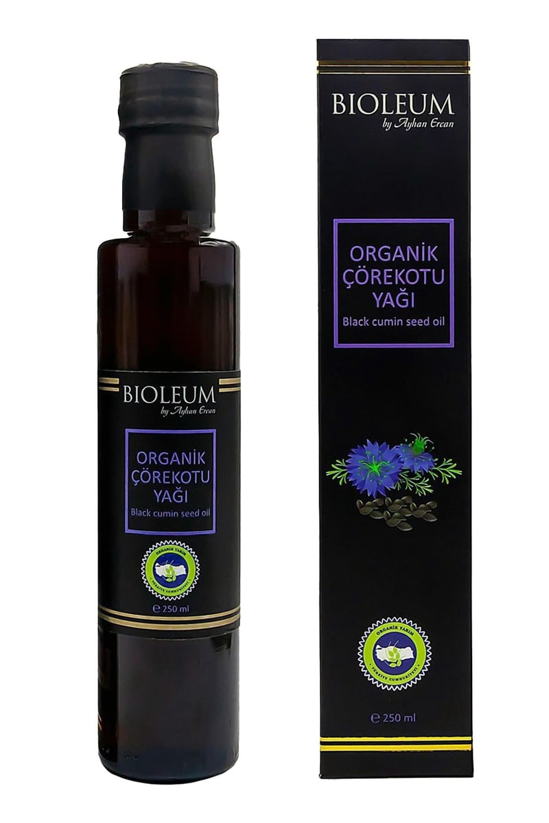 Bioleum Soğuk Sıkım Organik Çörek Otu Yağı 250 ml 8690448000186