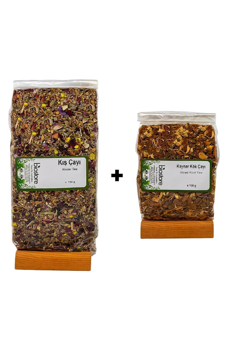 BioStore Bağışıklık Dostu (Kış Çayı 150g - Kaynar Kök Çayı 150g)