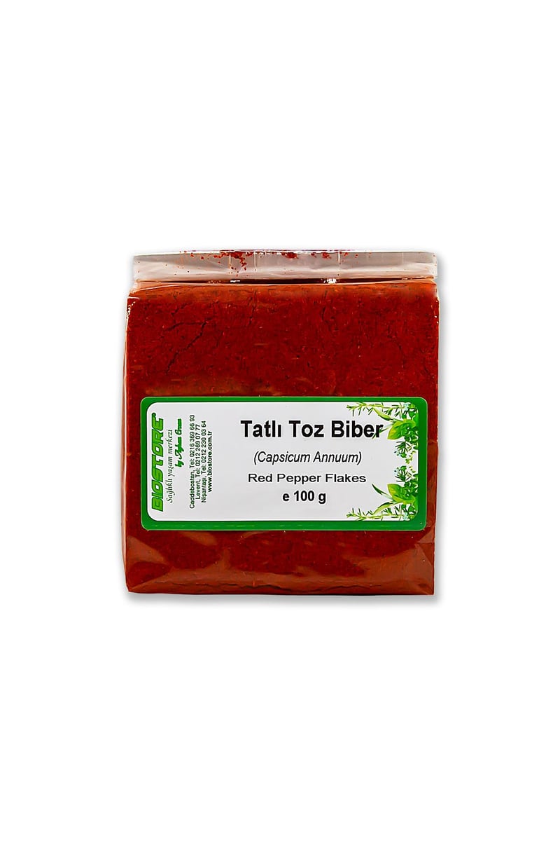 BioStore Öğütülmüş Tatlı Biber 100 G
