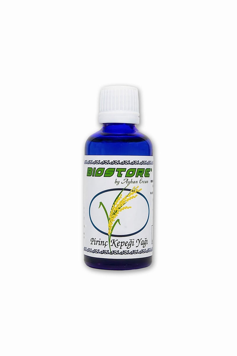 Biostore Pirinç Kepeği Yağı 50ml