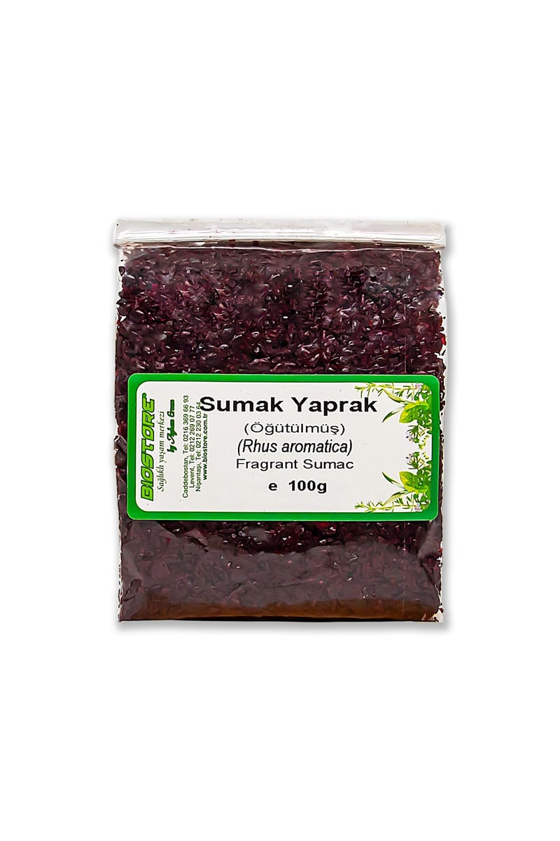Biostore Sumak Yaprak 100 g