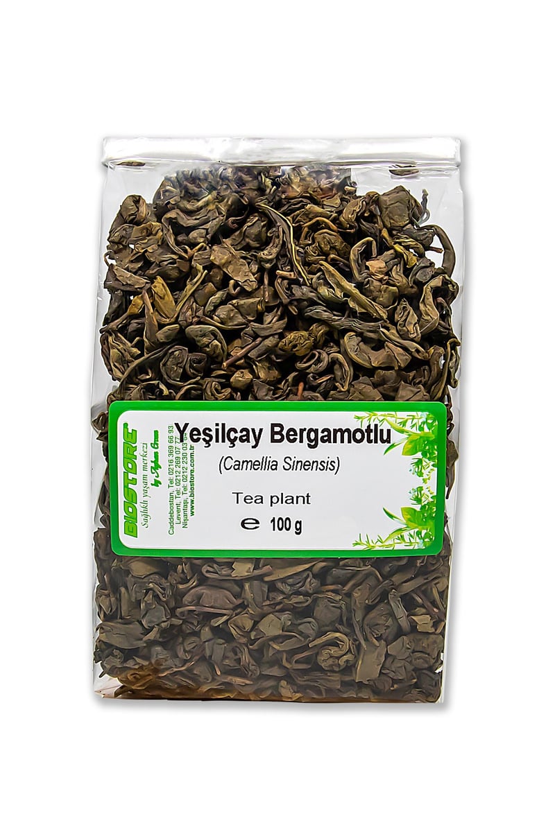 Biostore Yeşil Çay Bergamotlu 100 g