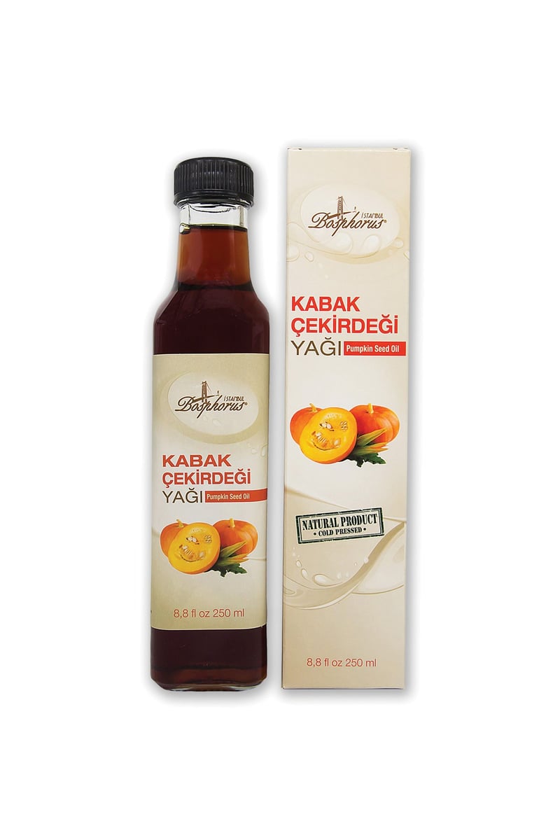 BOSPHORUS Kabak Çekirdeği Yağı Soğuk Sıkım 250 ml