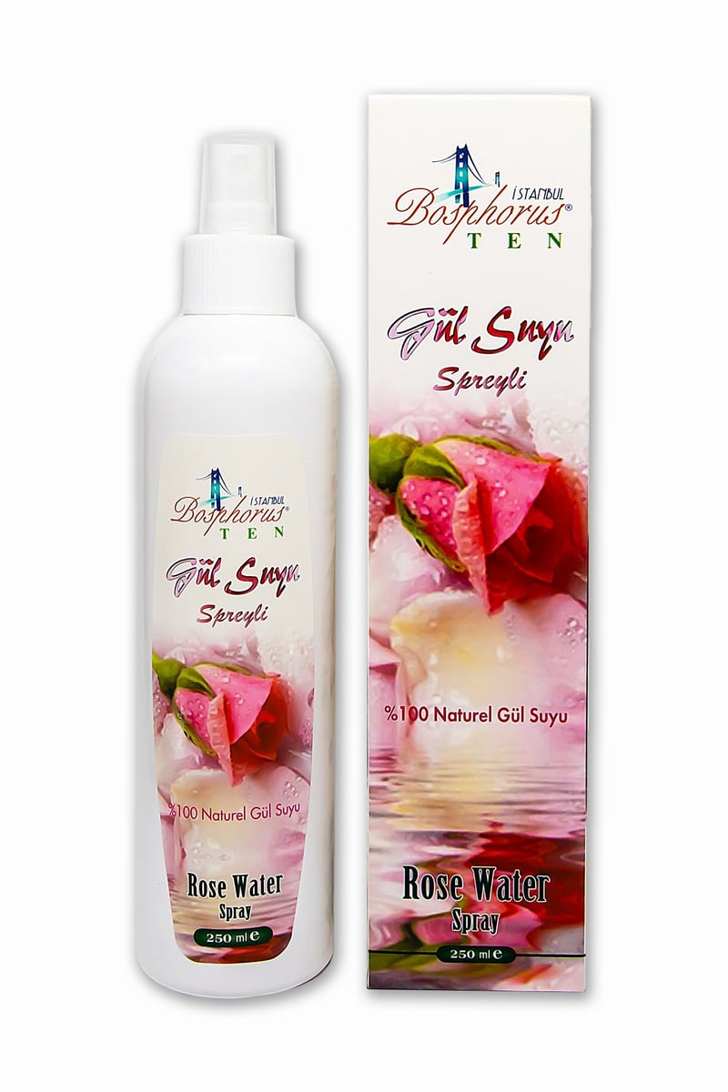 BOSPHORUS Naturel Gül Suyu Spreyli 250 ml