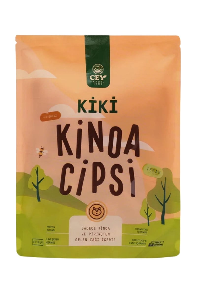 cey-naturel-Kiki Kinoa Cipsi 30 g