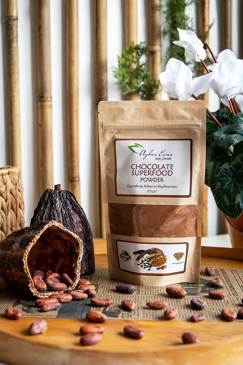 Chocolate Superfood Powder Kakaolu İçecek Tozu 200 G