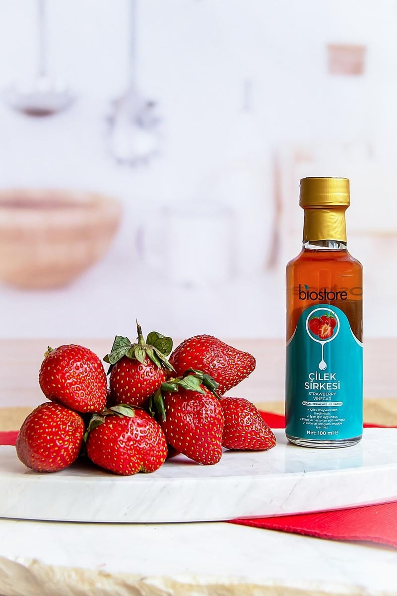 Çilek Sirkesi 100 Ml