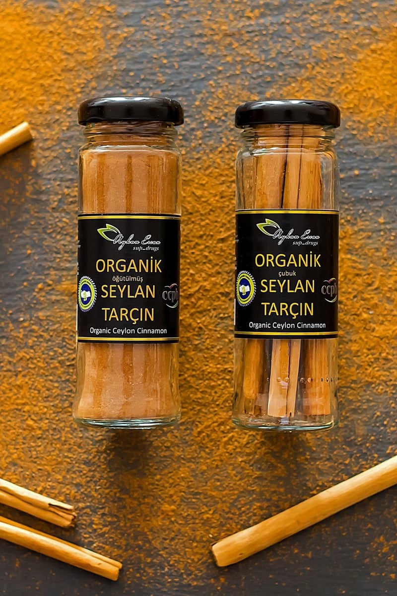 Çubuk Organik Seylan Tarçını 25 G