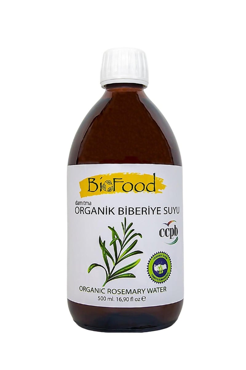 Damıtma Organik Biberiye Suyu 500 ml