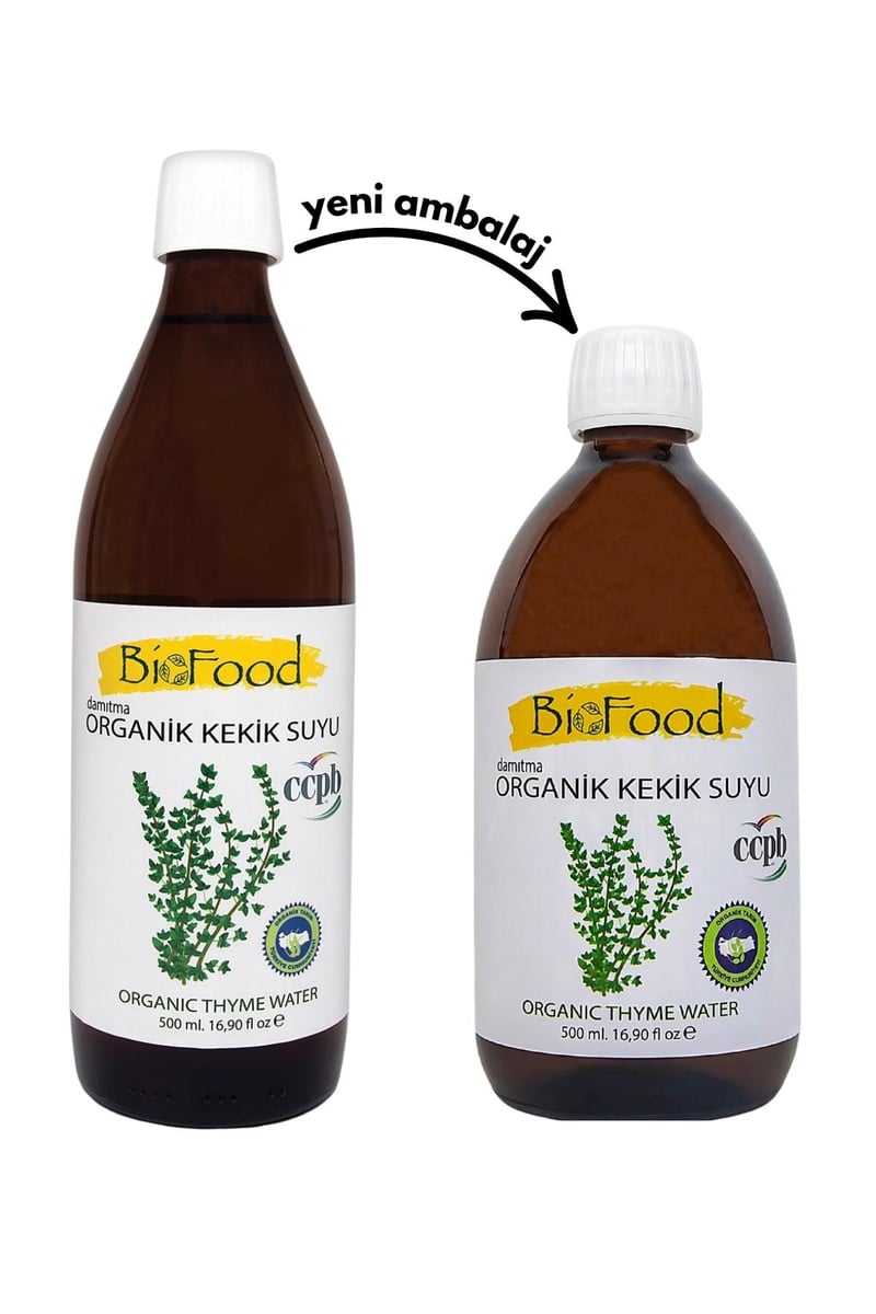 Damıtma Organik Kekik Suyu 500 ml