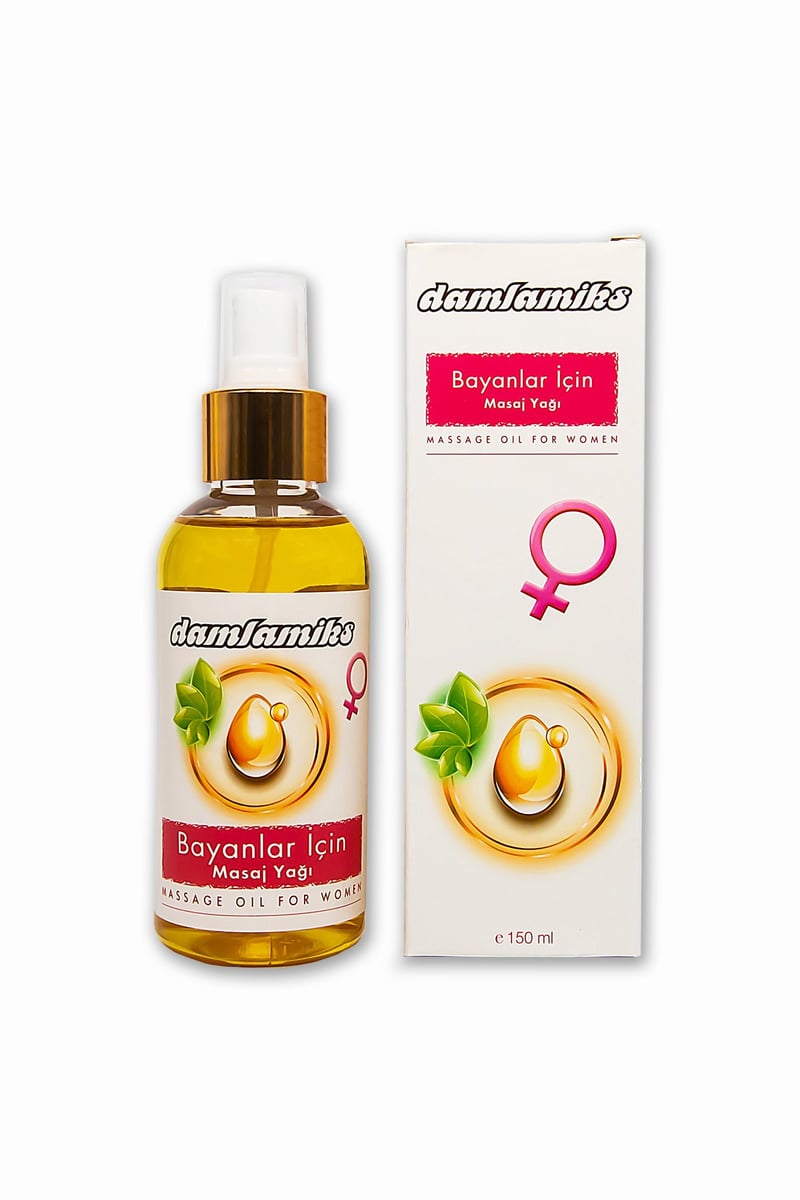 DAMLAMİKS Bayanlar İçin Masaj Yağı 150 ml