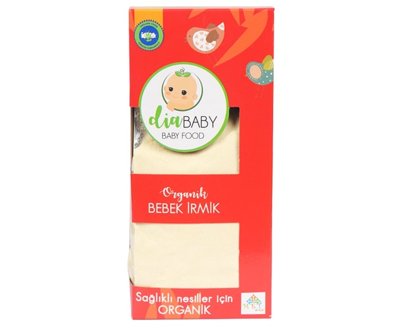 DIA BABY ORGANİK BEBEK İRMİK 400 G