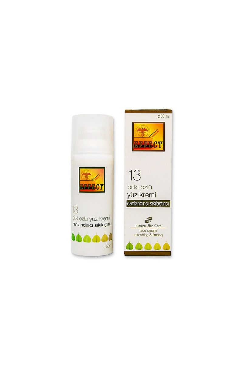 EFFECT Canlandırıcı Sıkılaştırıcı Yüz Kremi (13 Bitki Özlü ) 50 ml