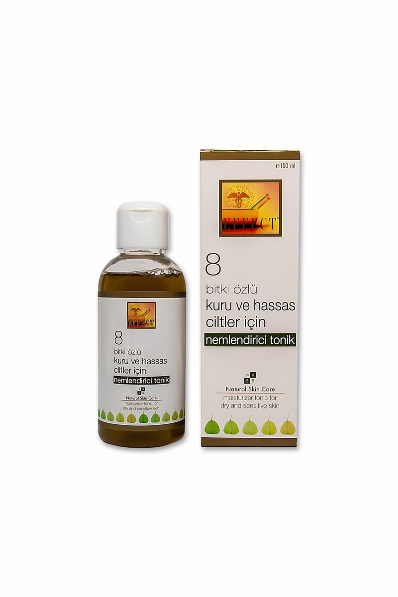 EFFECT Kuru Ve Hassas Ciltler İçin Nemlendirici Tonik( 8 Bitki Özlü)150 ml