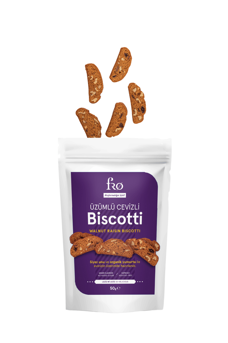 Fro Üzümlü Cevizli Biscotti 50 G