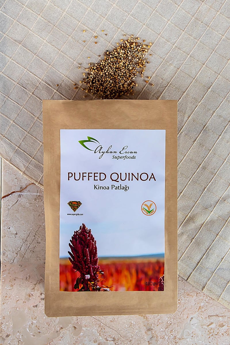 Glutensiz Kinoa Patlağı 130 G